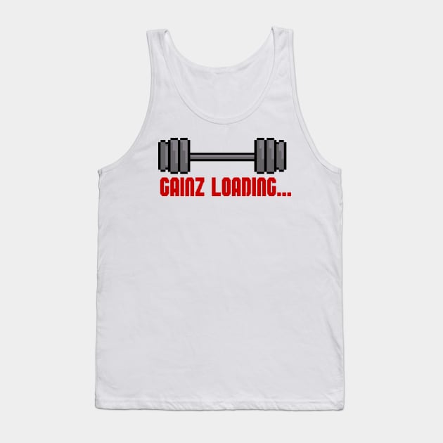 Gainz Loading Tank Top by Pryma Design